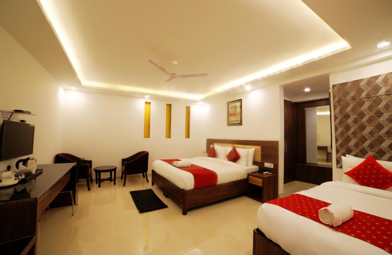 Airport Hotel Chanakya Neu-Delhi Exterior foto